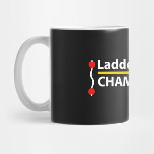 Ladder Ball Champion - White Text Mug